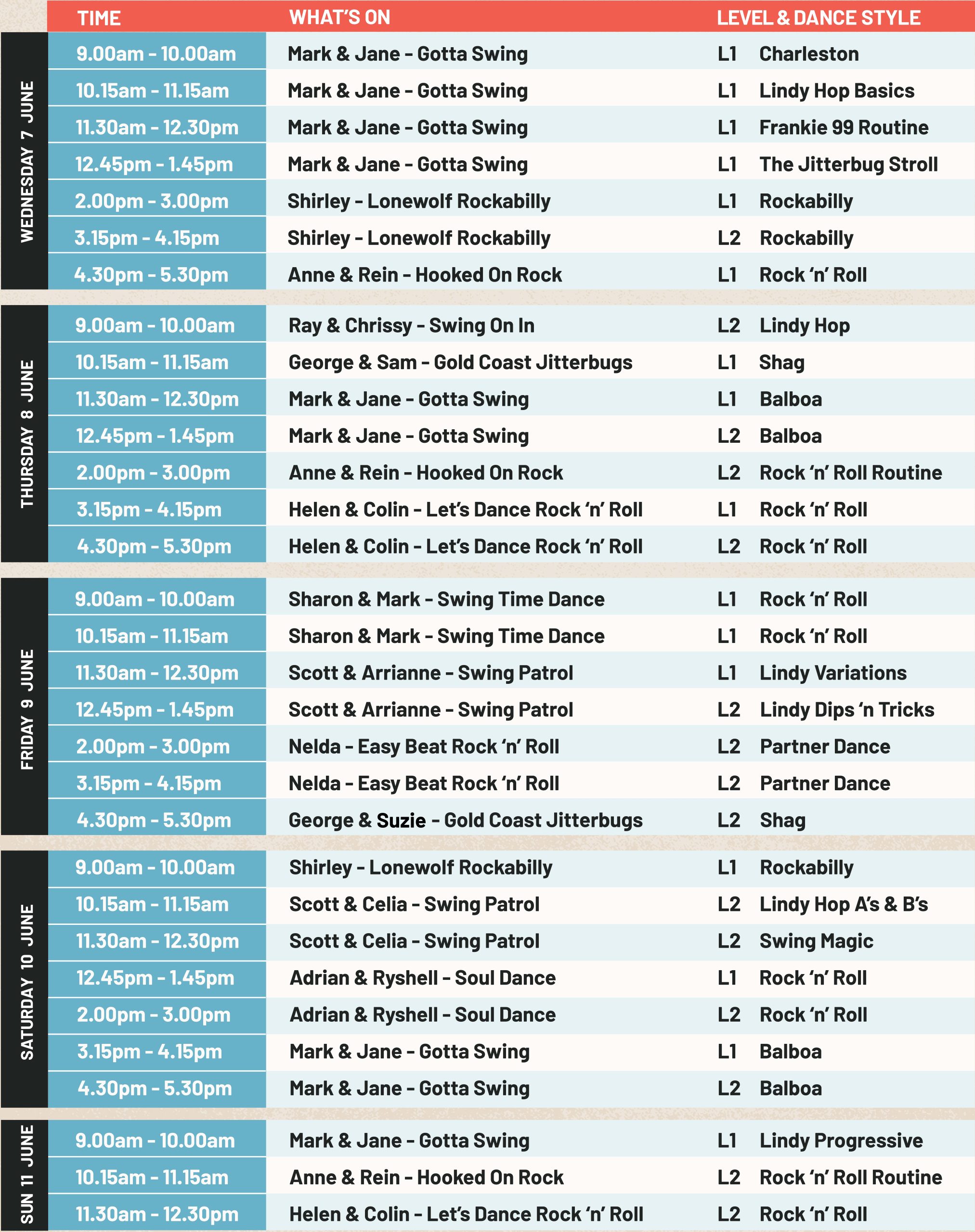 Your 2023 Cooly Rocks On itinerary! - Cooly Rocks On Festival